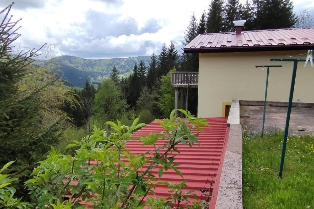 Maison De Montagne Vue Magnifique Ventron Exterior foto