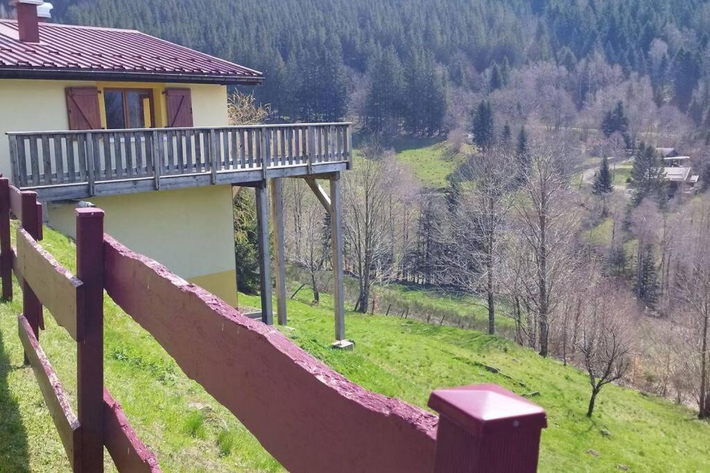 Maison De Montagne Vue Magnifique Ventron Exterior foto