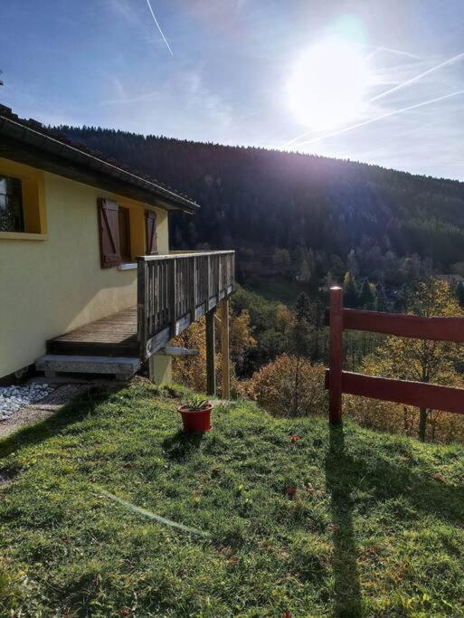 Maison De Montagne Vue Magnifique Ventron Exterior foto