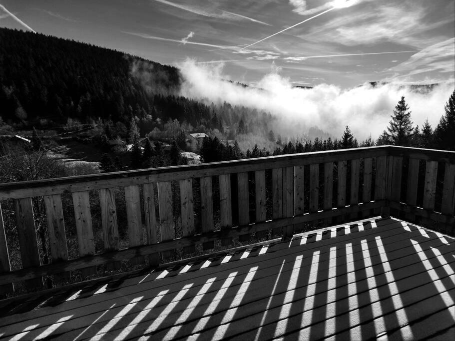 Maison De Montagne Vue Magnifique Ventron Exterior foto
